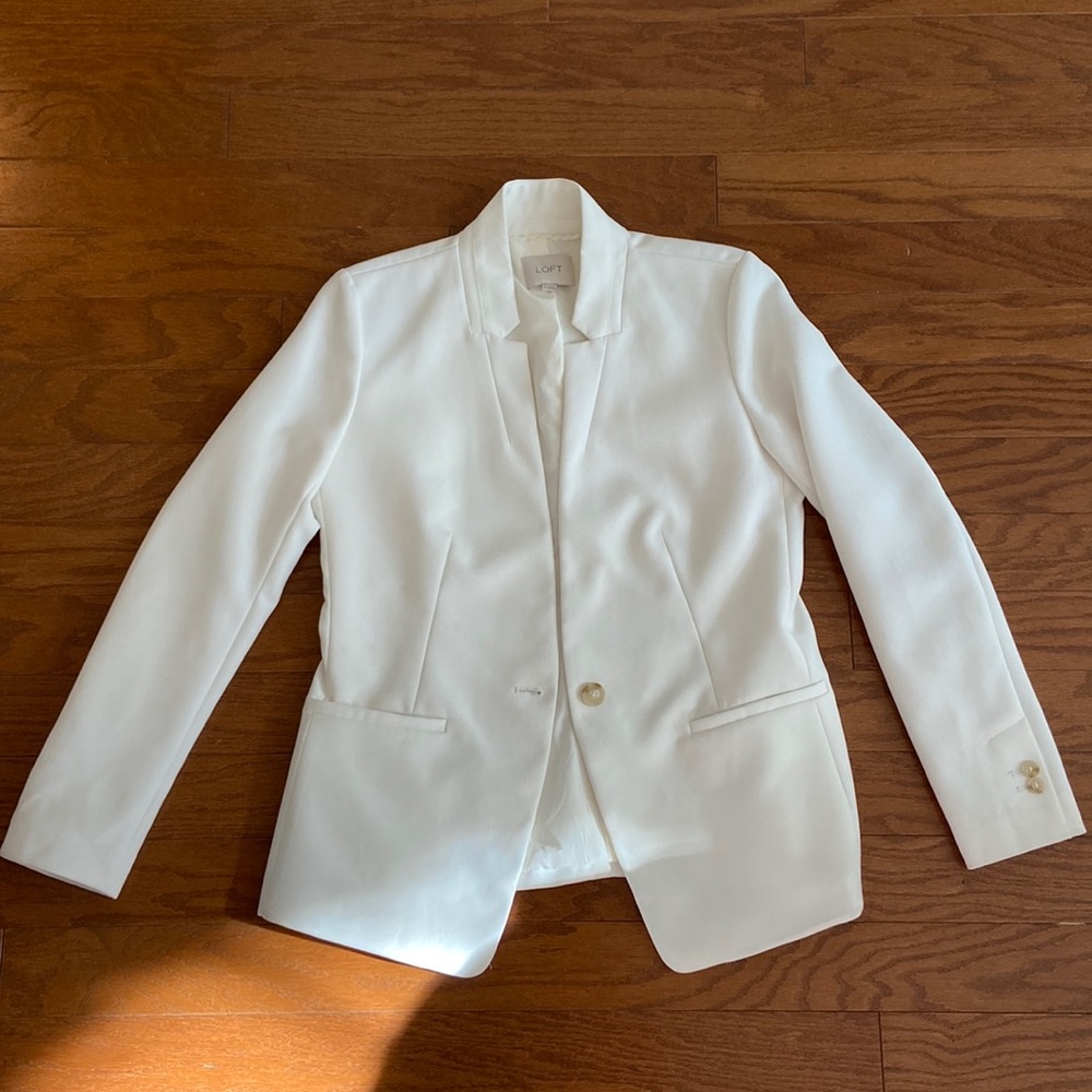 White Loft Blazer
